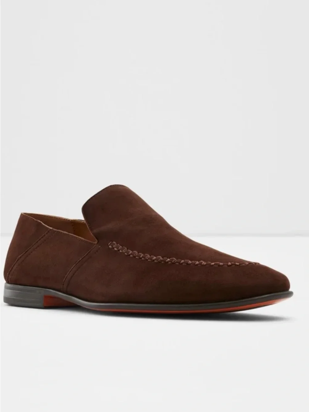 ALDO Men's Brown Suede Slip-On Loafers 9.5